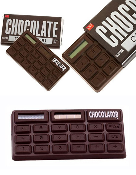 Chocolator – шоколадный калькулятор, или шоколад в форме калькулятора