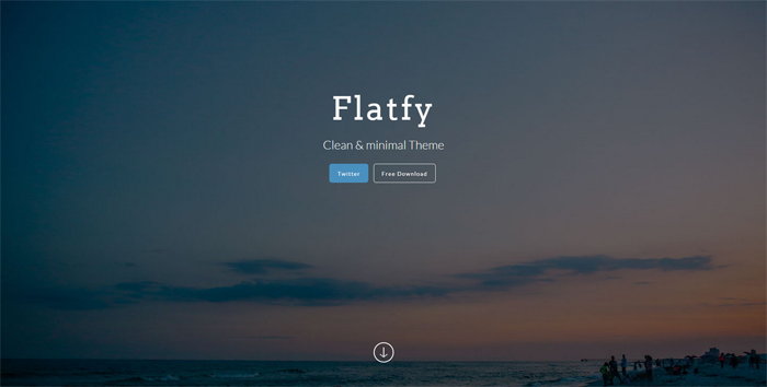 Шаблон HTML Flatfy